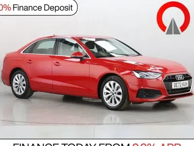 Used Audi A4 Comfort 150 HP (110 kW) 2023 Red Sedan