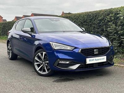 Used Seat Leon FR Sport 204 HP (150 kW) 2020 Blue Hatchback