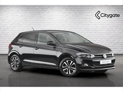 Begagnad VW Polo United 95 HK (69 kW) 2020 Svart Halvkombi