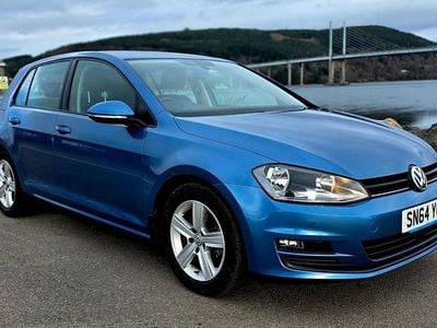 Used VW Golf VII Match 2014 Blue Hatchback