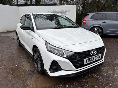 White Used 2023 Hyundai i20 N Line Hatchback | £13,990 (Fair price)