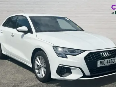 Used Audi A3 150 HP (110 kW) 2021 White Sedan