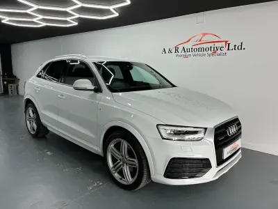 Used Audi Q3 S-line plus 184 HP (135 kW) 2016 White SUV