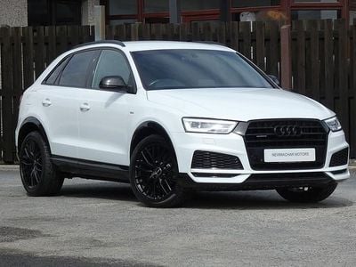 Begagnad Audi Q3 Black Edition 184 HK (135 kW) 2017 Vit SUV