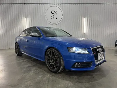 Used Audi S4 354 HP (260 kW) 2009 Blue Sedan