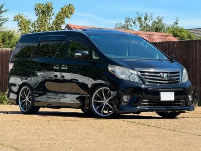 Used Toyota Alphard 2013 Black MPV