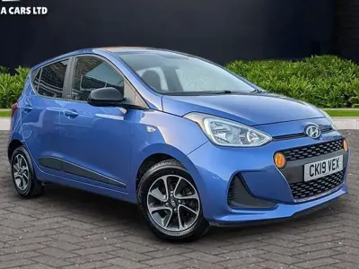 Used Hyundai i10 GO! 100 HP (73 kW) 2019 Blue Hatchback