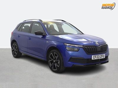 Used Skoda Kamiq Monte Carlo 150 HP (110 kW) 2023 Blue SUV