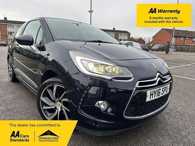 Used DS Automobiles DS3 110 HP (80 kW) 2016 Blue Hatchback