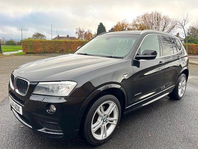 Black sapphire met Used 2014 BMW X3 M Sport SUV | £14,995 (Expensive)