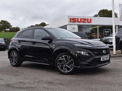 Black Used 2022 Hyundai Kona N Line SUV | £15,482 (A bit pricey)
