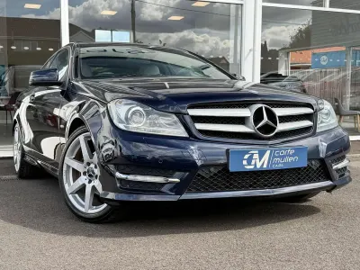 Used Mercedes C180 Sport Edition 2012 Blue Coupe