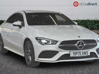 Used Mercedes CLA250e AMG Line Premium 218 HP (160 kW) 2021 White Sedan