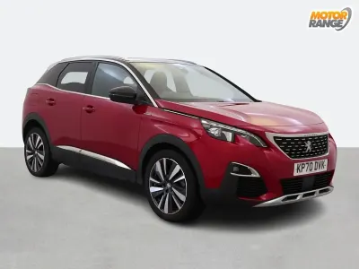 Used Peugeot 3008 Premium 130 HP (95 kW) 2020 Red SUV