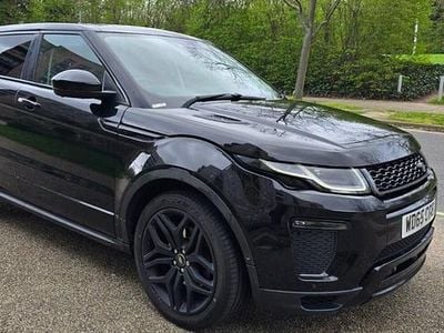 Used Land Rover Range Rover evoque HSE Dynamic 2015 Black Estate