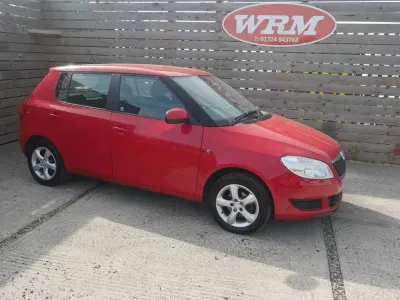 Used Skoda Fabia SE 86 HP (63 kW) 2012 Red Hatchback