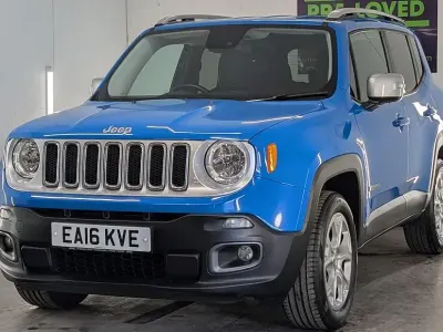 Used Jeep Renegade Limited 140 HP (102 kW) 2016 Blue SUV