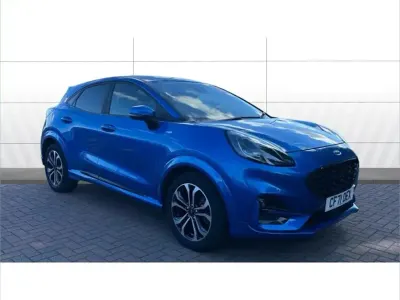Used Ford Puma ST-Line 123 HP (90 kW) 2021 Blue SUV