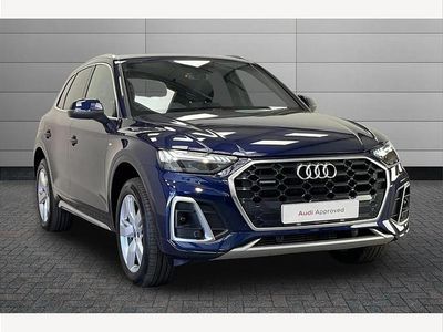 Used Audi Q5 S-Line 299 HP (219 kW) 2022 Blue SUV