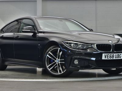 Used BMW 430 Gran Coupé M Sport 249 HP (183 kW) 2018 Black sapphire metallic paint Coupe