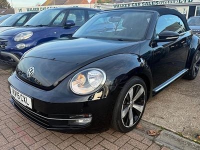 Used VW Beetle Cabriolet Sportline 150 HP (110 kW) 2015 Black Cabriolet