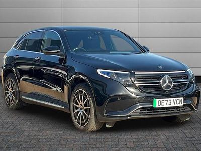 Used Mercedes EQC400 AMG line 300 kW (408 HP) 2023 Black SUV