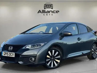 Used Honda Civic SR 142 HP (104 kW) 2015 Grey Hatchback