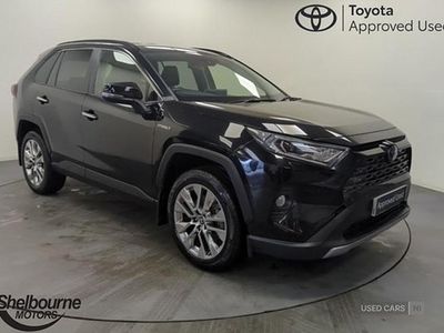 Black Used 2020 Toyota RAV4 Hybrid SUV | £25,995 (Fair price)