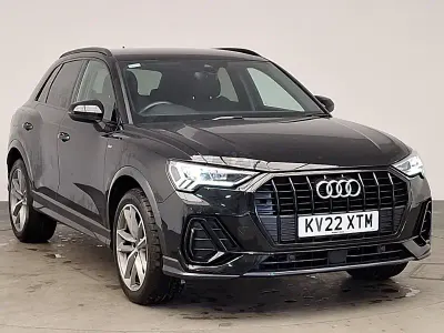 Used Audi Q3 Black Edition 150 HP (110 kW) 2022 Black SUV