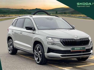 Used Skoda Karoq SportLine 148 HP (108 kW) 2024 Grey SUV