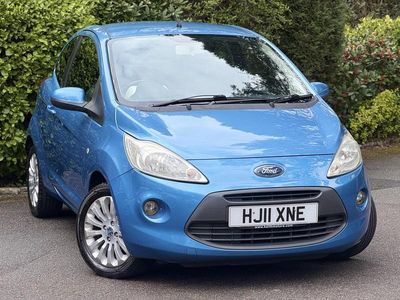 Used Ford Ka Zetec 69 HP (50 kW) 2011 Blue Hatchback