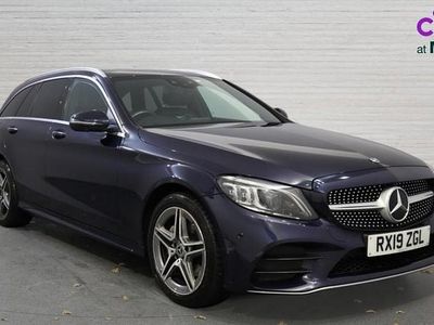 Blue Used 2019 Mercedes C200 AMG Line Premium Plus | £17,973 (A bit pricey)