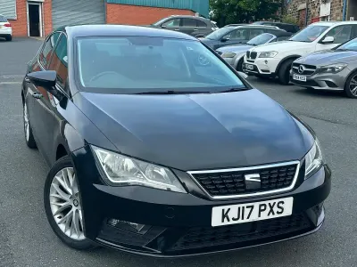 Used Seat Leon SE Dynamic 115 HP (84 kW) 2017 Black Hatchback