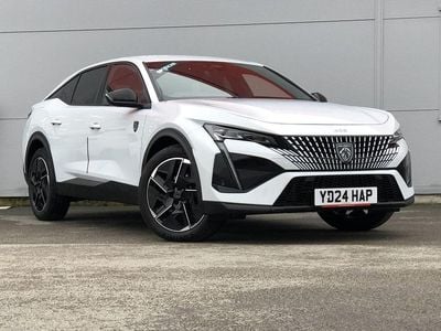 White Used 2024 Peugeot 408 GTi Sedan | £19,924 (Good price)
