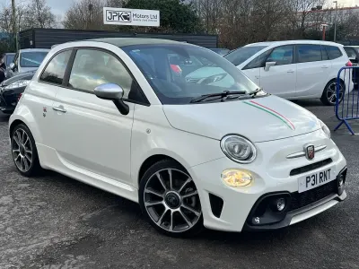 Used Abarth 595 Turismo 165 HP (121 kW) 2017 White Cabriolet