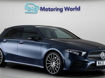 Usado Mercedes A35 AMG Executive 306 HP (225 kW) 2022 Azul Citadino