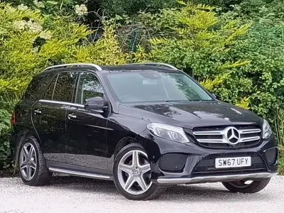 Used Mercedes GLE250 AMG line 204 HP (150 kW) 2017 Black SUV