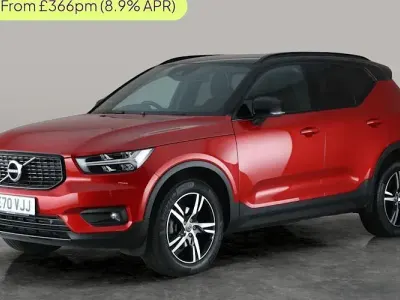 Begagnad Volvo XC40 R-Design 163 HK (119 kW) 2020 Röd SUV