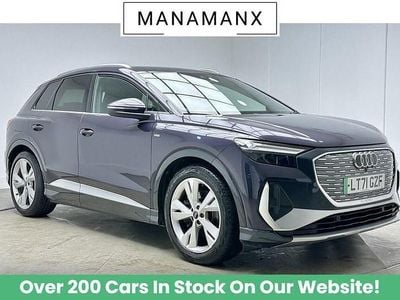 Mauve/purple Used 2021 Audi Q4 e-tron S-Line SUV | £21,780 (Good price)