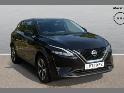 Used Nissan Qashqai N-Connecta 155 HP (114 kW) 2022 Black SUV