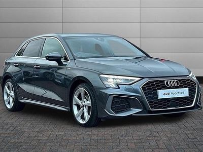 Used Audi A3 S-Line 110 HP (80 kW) 2022 Grey Hatchback