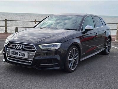 used Audi A3 Sportback (2018/18)S3 2.0 TFSI 310PS Quattro S Tronic auto (05/16 on) 5d