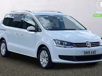 Used VW Sharan SE 150 HP (110 kW) 2019 White MPV
