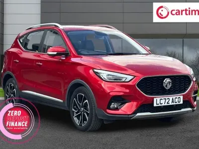 Usado MG ZS Exclusive 106 HP (77 kW) 2022 Vermelho SUV