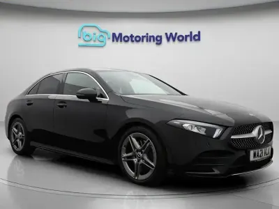 Used Mercedes A220 AMG line 190 HP (139 kW) 2021 Black Sedan
