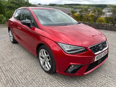 Used Seat Ibiza FR 95 HP (69 kW) 2019 Red Hatchback
