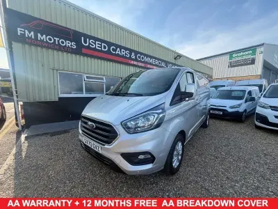 Used Ford Transit Custom Limited 130 HP (95 kW) 2020 Silver Van