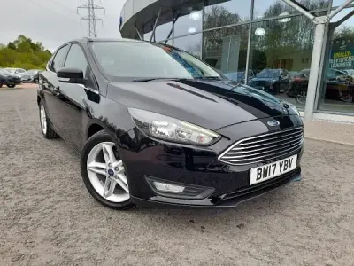 Used Ford Focus Zetec 100 HP (73 kW) 2017 Black Hatchback