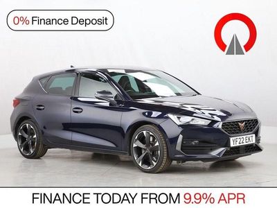 Used Cupra Leon VZ1 245 HP (180 kW) 2022 Blue Hatchback