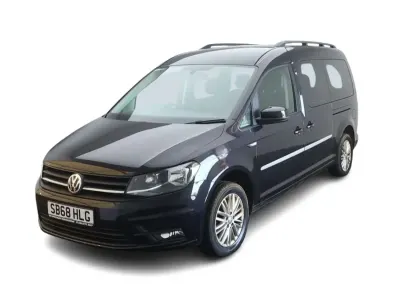 Usado VW Caddy Life 122 CV (89 kW) 2019 Negro Monovolumen